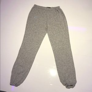 Grey sweatpants